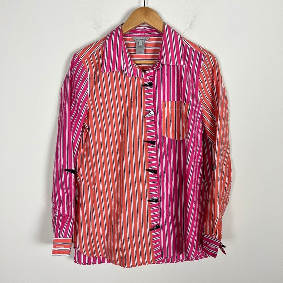 Multiples Button Down Shirt M - Picture 1 of 2